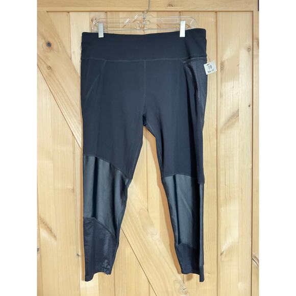 Sweaty Betty | NWT Power Zone 7/8 Workout Leggings Black | Size XXL - Picture 1 of 11